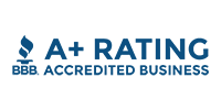 A+ rating with the Better Business Bureau